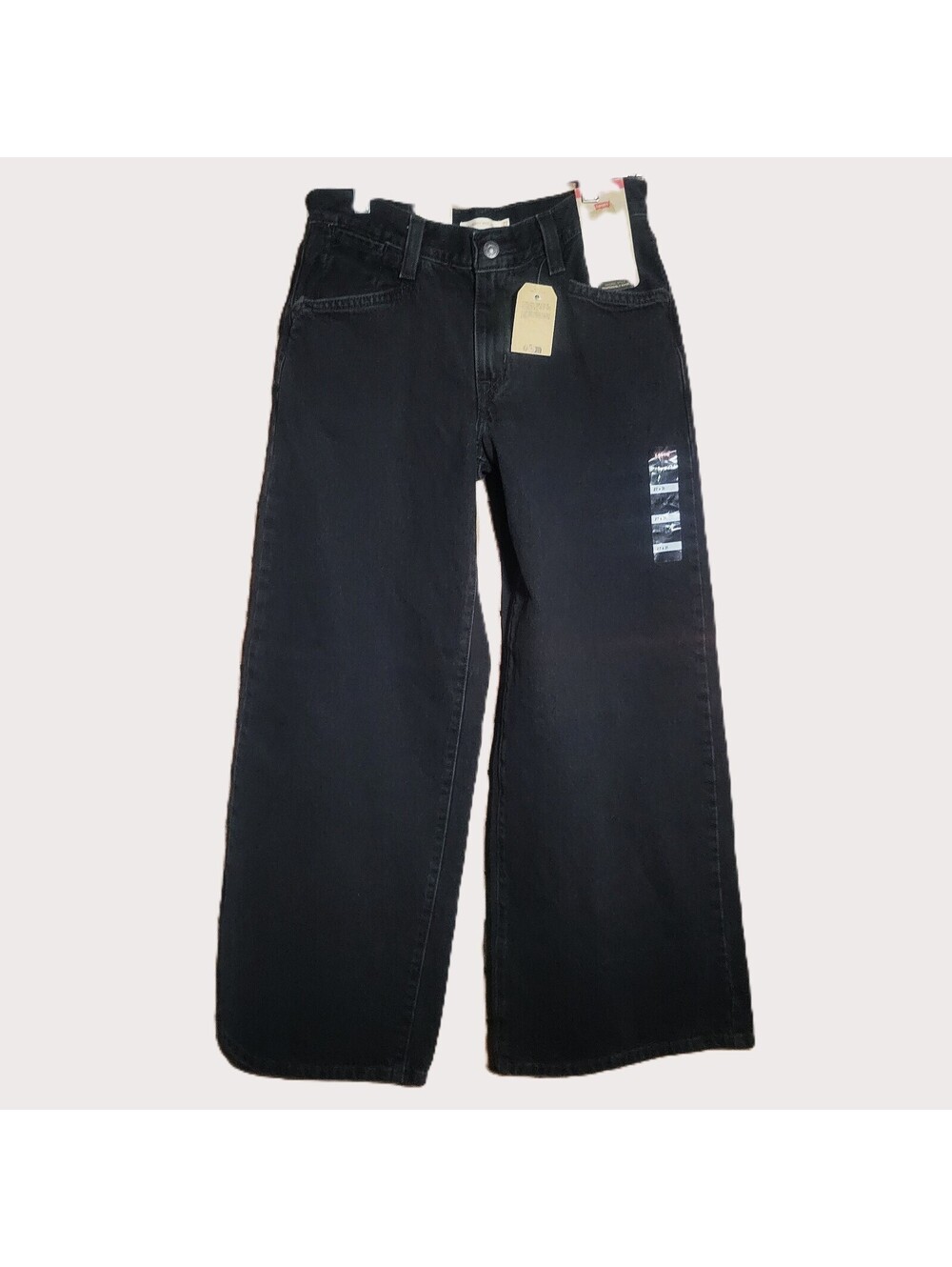Levi's '94 Baggy Wide Leg Mid Rise Jeans Black NWT - Size 27/31